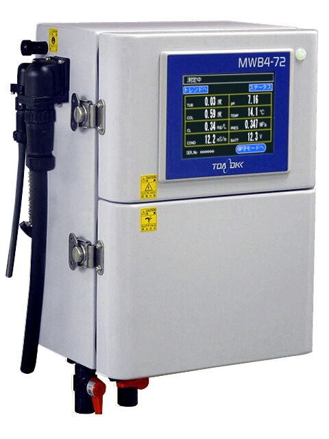 MWB4-72 - Mehrkomponenten Messgerät zur Analyse der Wasserqualität - Modernes Touch Panel und Farbdisplay - Messgerät in kompakter Bauweise